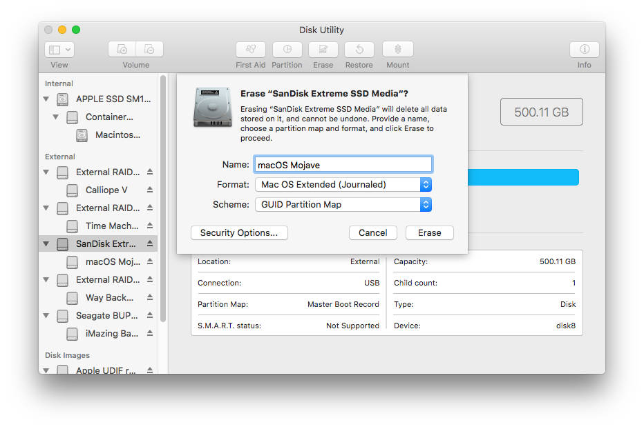 Format hard drive for os x install disc 2 free download